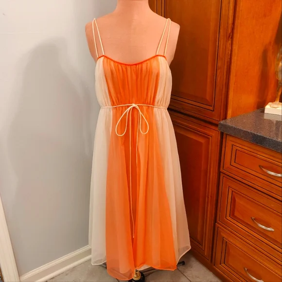 sherbet orange bridesmaid dresses Mac Duggal 11653 – Manhattandress